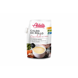 Caldo de pollo y hortalizas - bolsa de 1 L