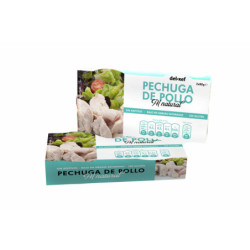 Pechuga de pollo en lata al natural. Pack de 2 ud de 80 gr cada una