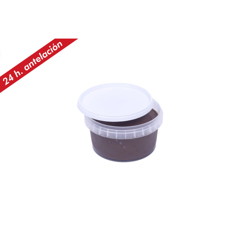 Sangre hervida y envasada al fresco en tarrina de 550 gramos