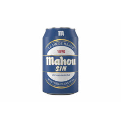 Cerveza Mahou Sin Alcohol 33Ccl