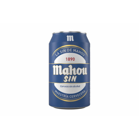 Cerveza Mahou Sin Alcohol 33Ccl