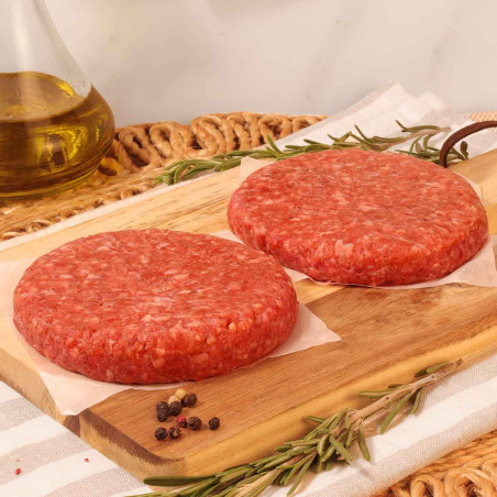 Burger de vacuno con cebolla