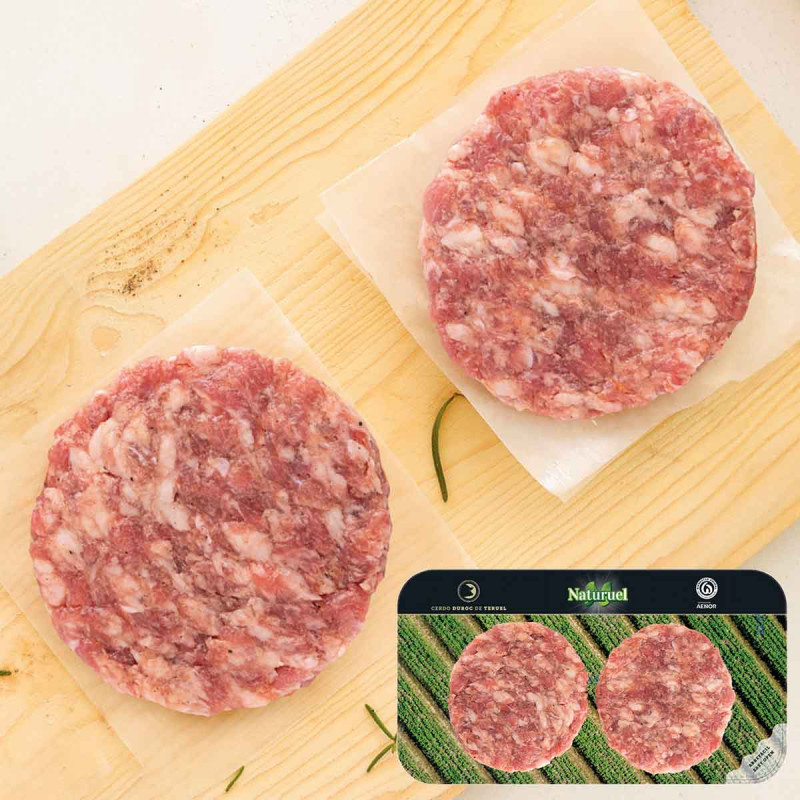 Burger de cerdo Duroc