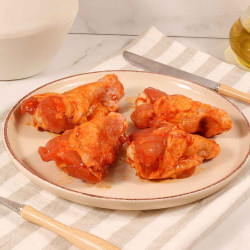 Alas de pollo barbacoa