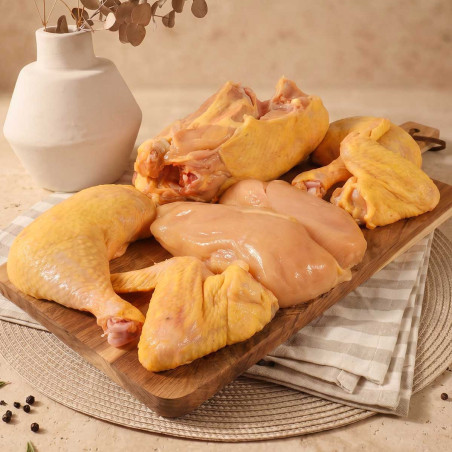 Pollo de Aldea al corte