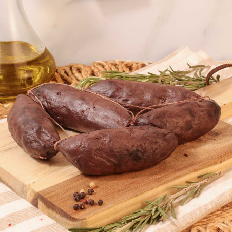Morcilla oreada de cebolla