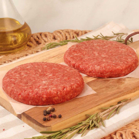 Burger de vacuno con cebolla