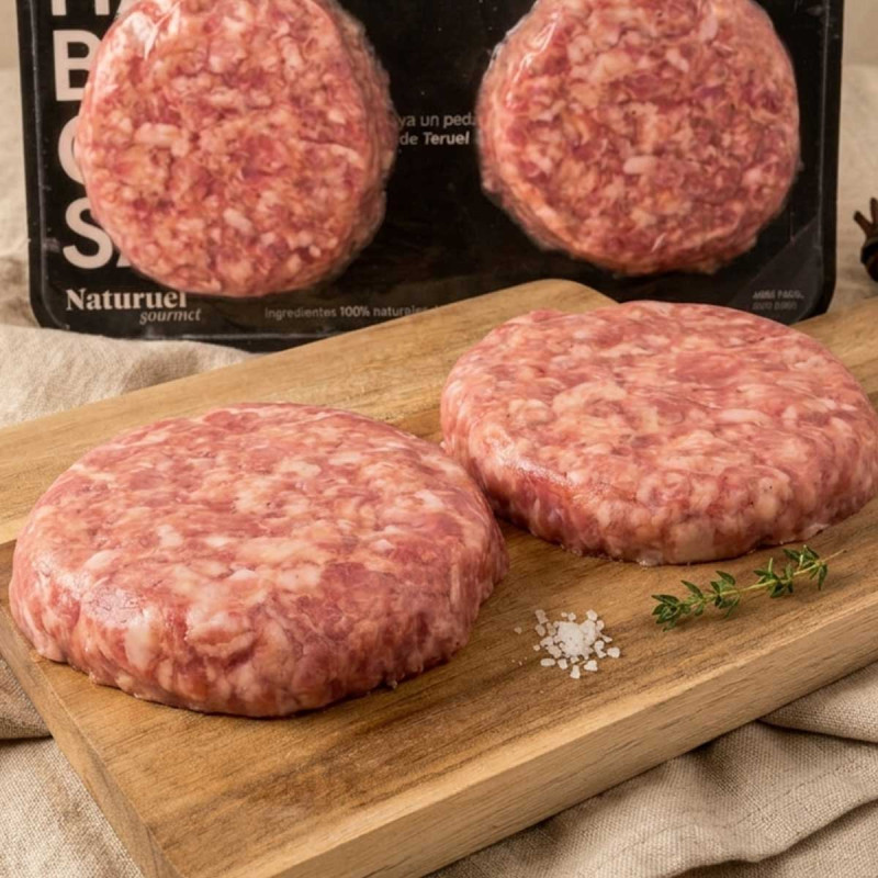 Burger de cerdo Duroc