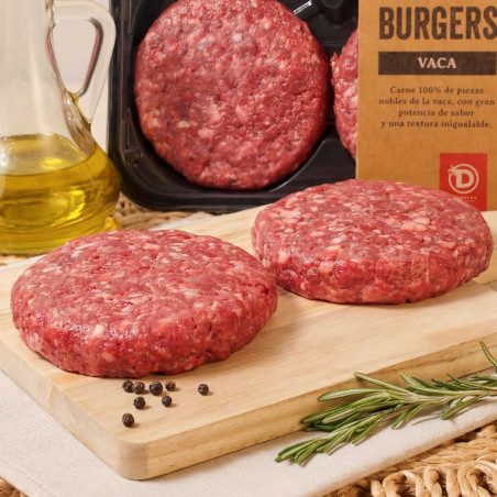 Burger de vaca premium