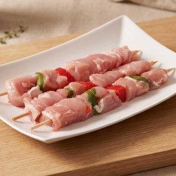Brocheta de pollo