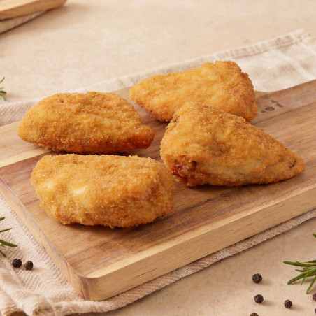Pimiento relleno de carne de pollo