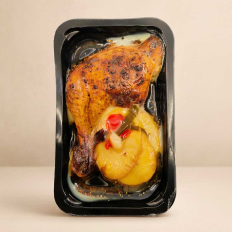 Pollo a la miel y mostaza