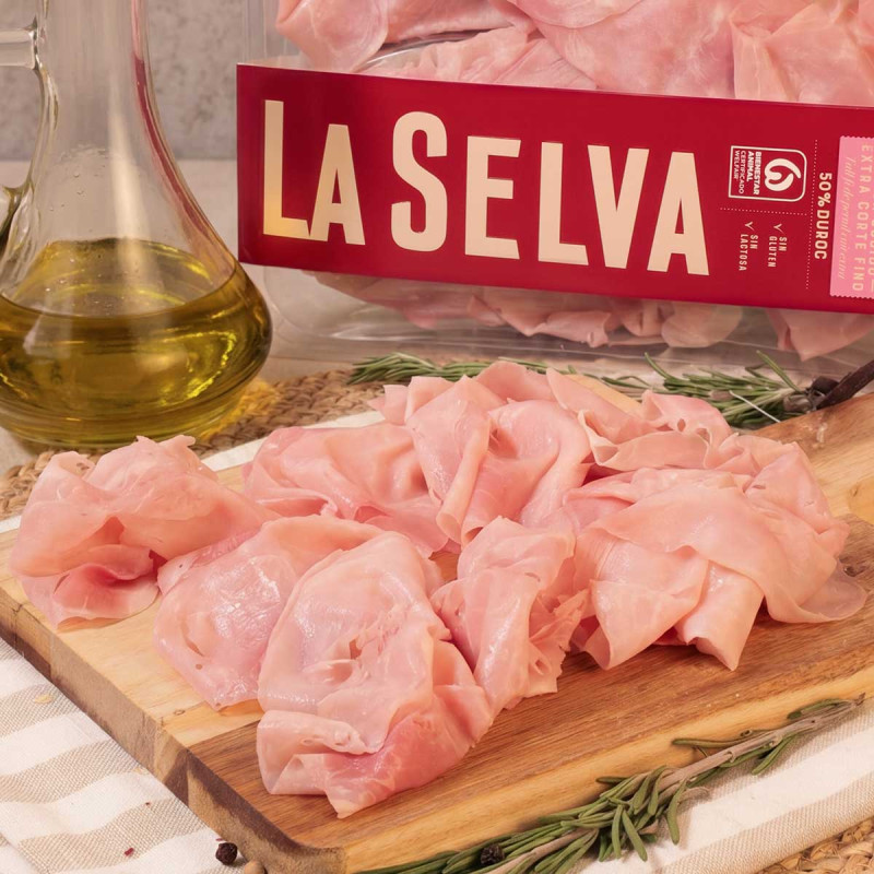 Jamón cocido lonchas 90%