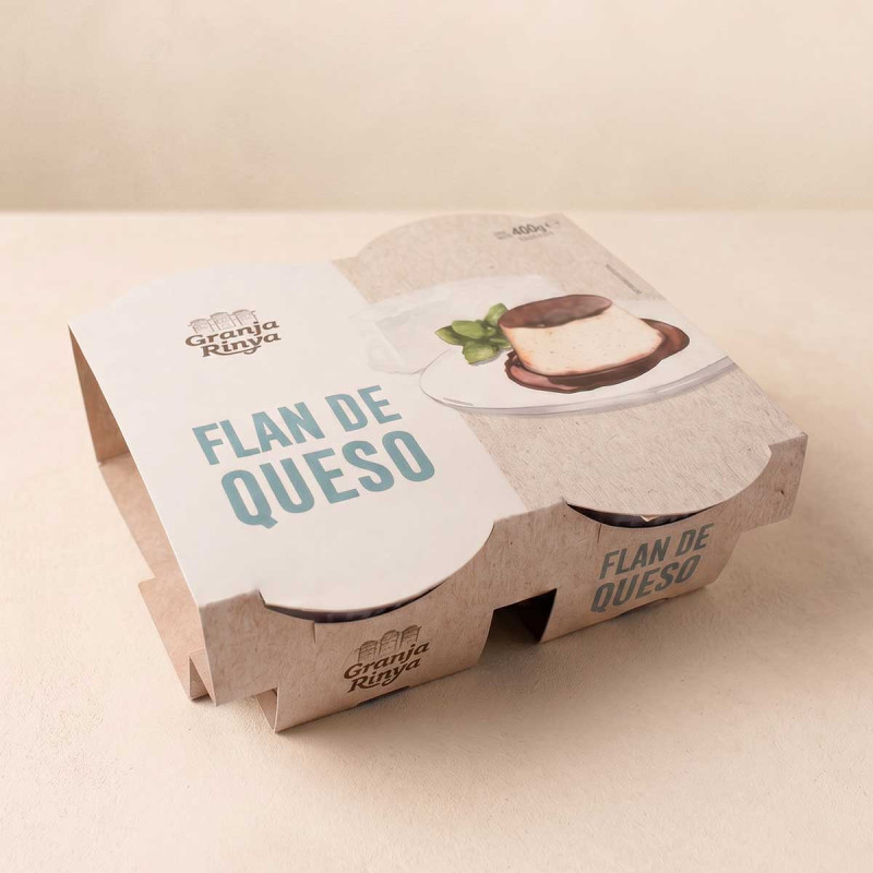 Flan de queso