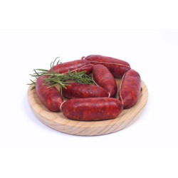 Chorizo casero de cerdo - cada unidad pesa aprox 70 gr
