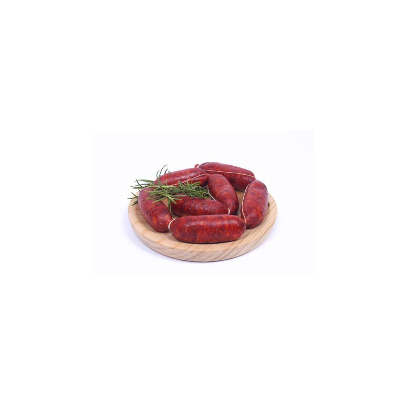Chorizo casero de cerdo - cada unidad pesa aprox 70 gr
