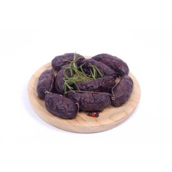 Morcilla oreada de cebolla - cada unidad pesa aprox 70 gr