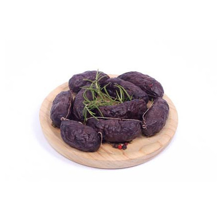 Morcilla oreada de cebolla - cada unidad pesa aprox 70 gr