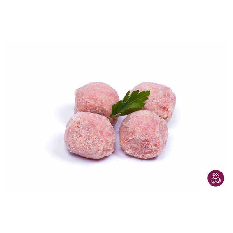 Albóndigas de pollo vendidas a unidad, de 35 gr aprox