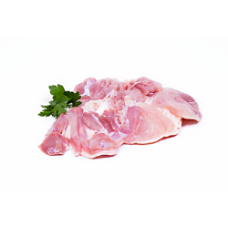 Muslos de pollo deshuesados con contramuslo de 300 gr la unidad