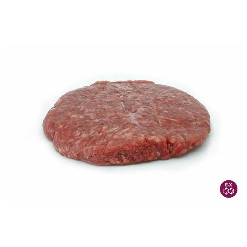 Hamburguesa de vacuno con cebolla - 150 gr la unidad