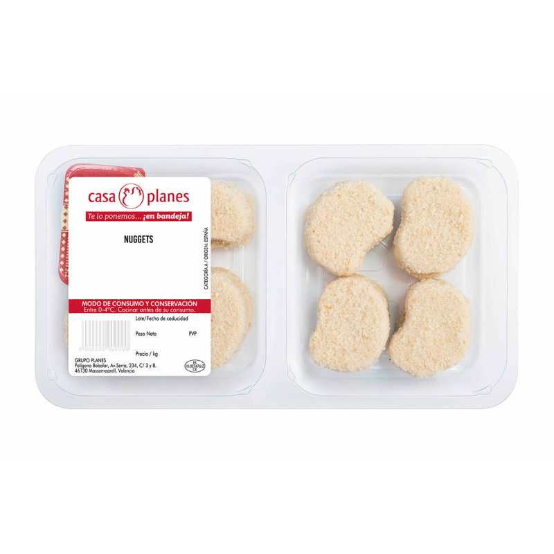 Nuggets de pollo Bandeja